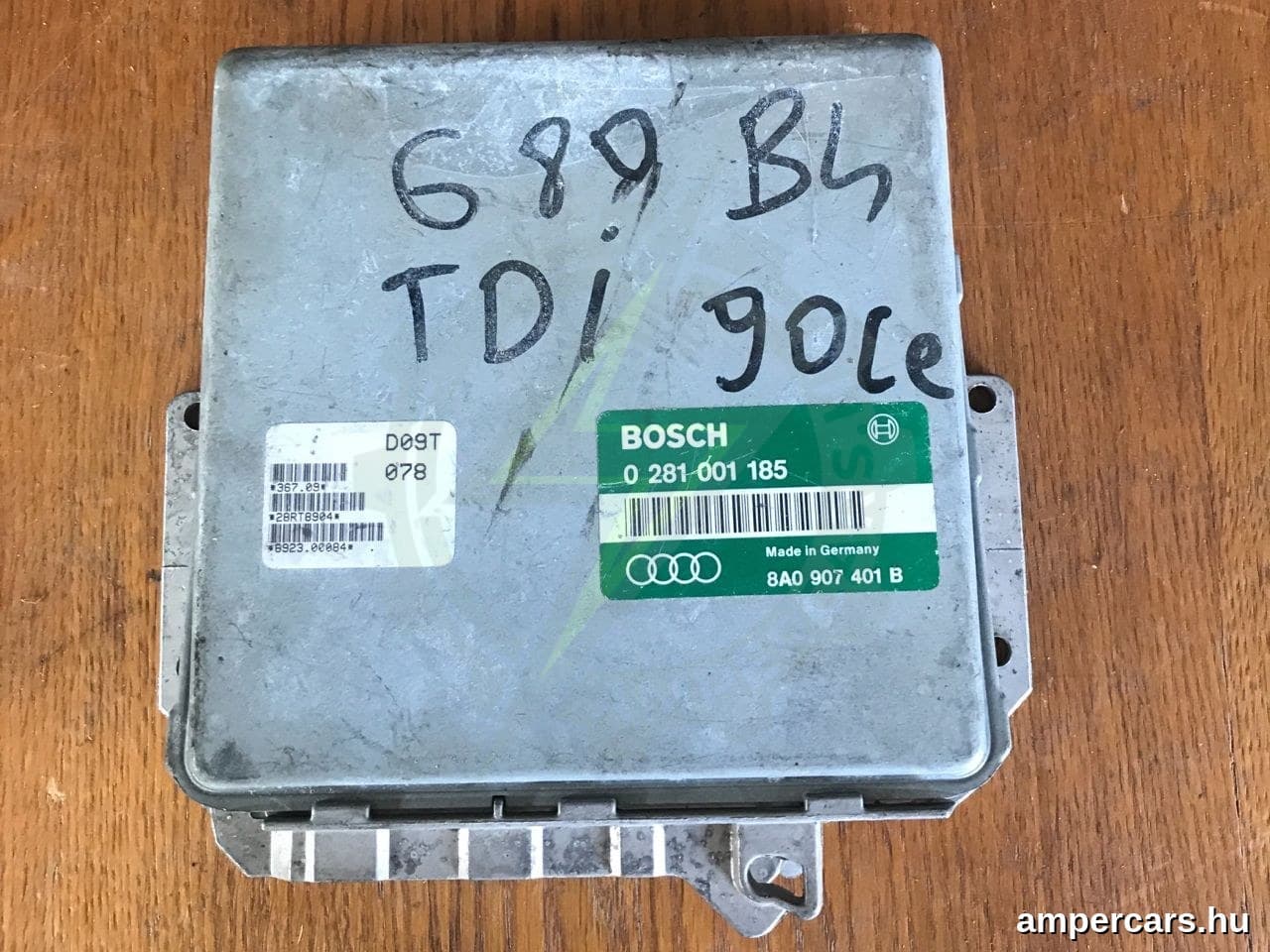 AUDI 80 (8C, B4) - Motorvezérlő