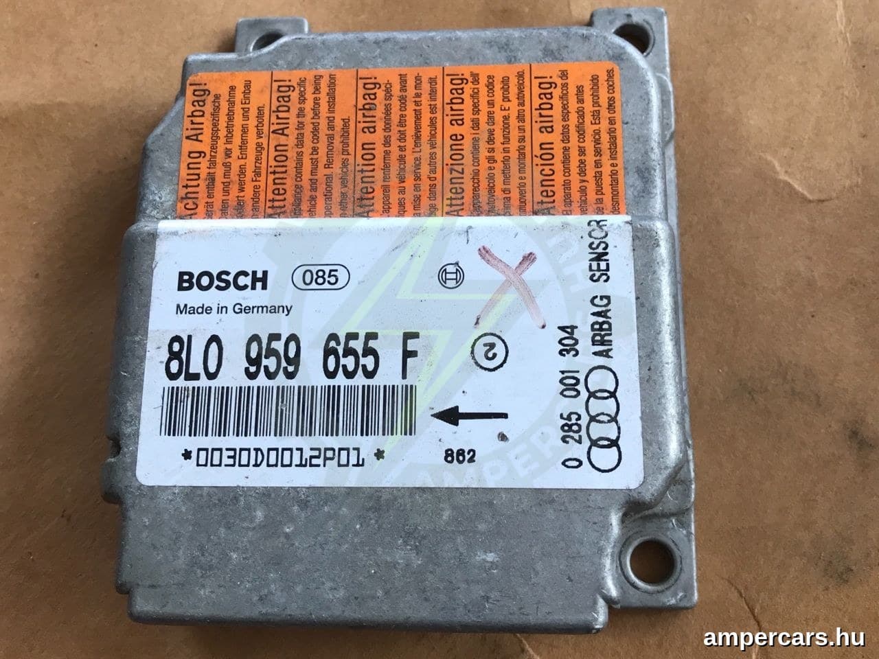 AUDI A3 (8P1) - Légzsák Elektronika