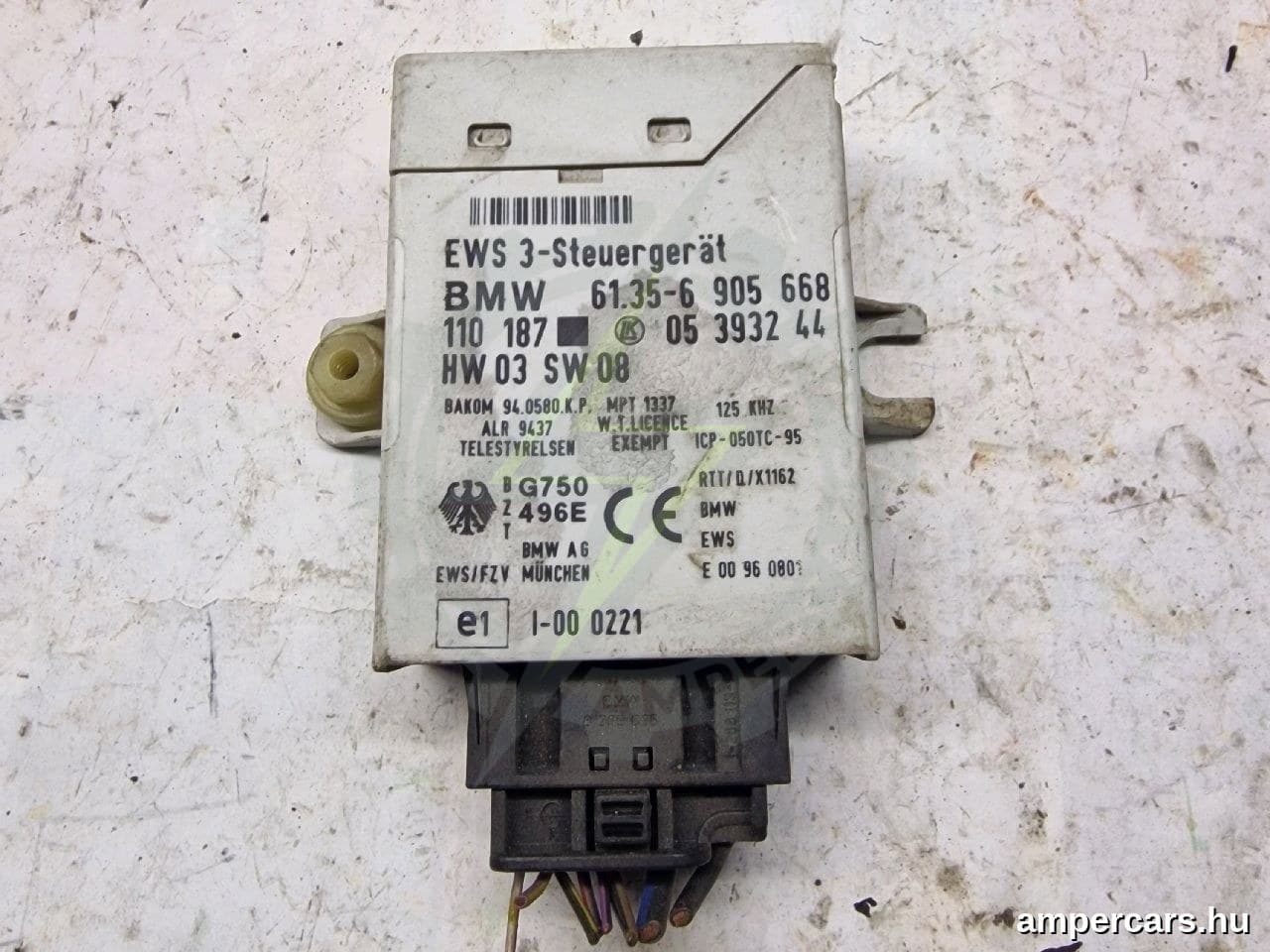 BMW 3 (E46) - Immobilizer Elektronika
