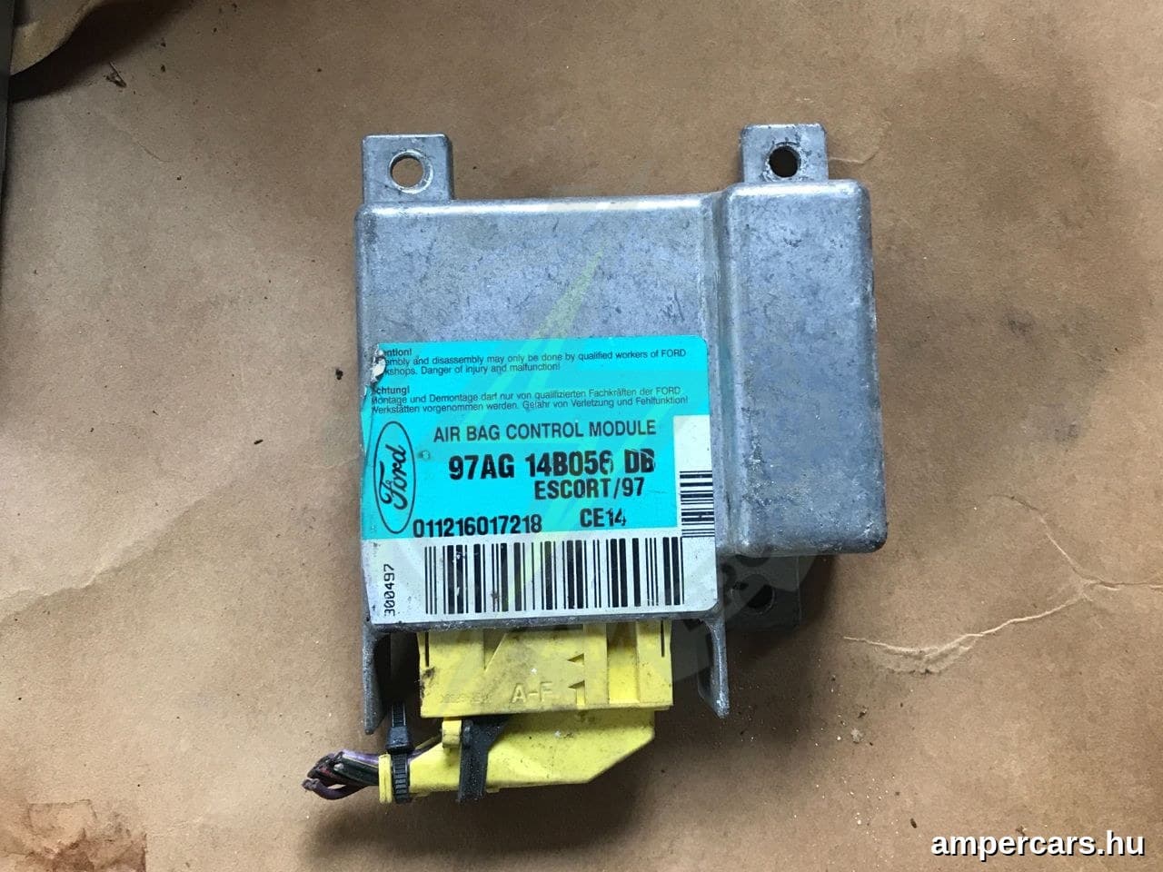 FORD ESCORT VII (GAL, AAL, ABL) - Légzsák Elektronika