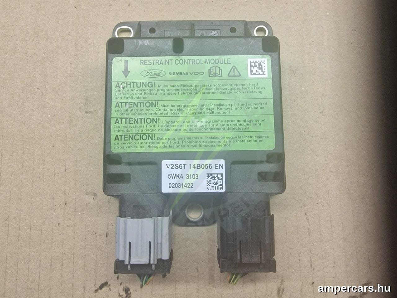 FORD FIESTA V (JH_, JD_) - Légzsák Elektronika
