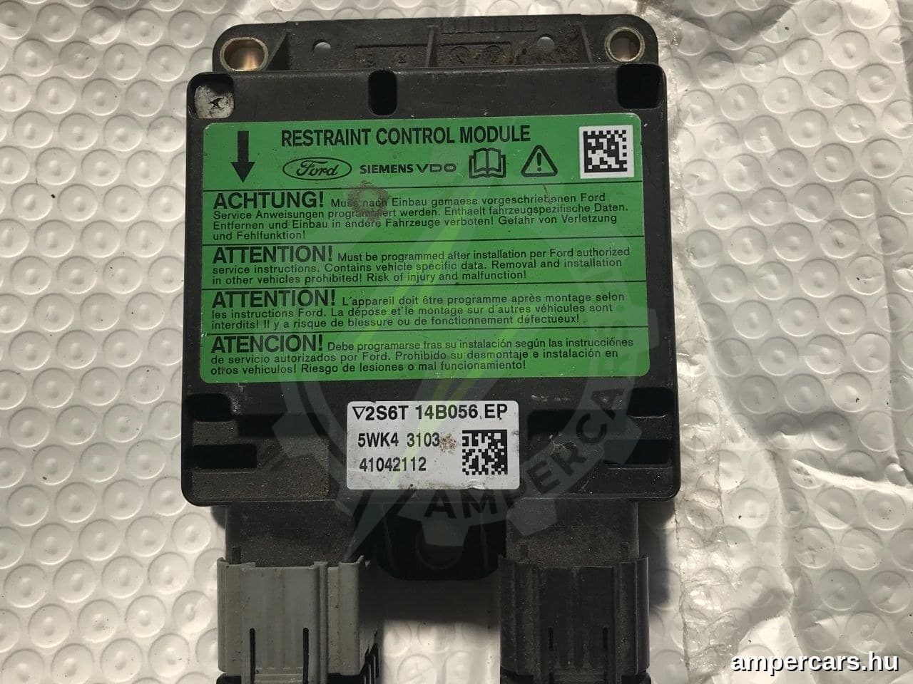 FORD FIESTA V (JH_, JD_) - Légzsák Elektronika