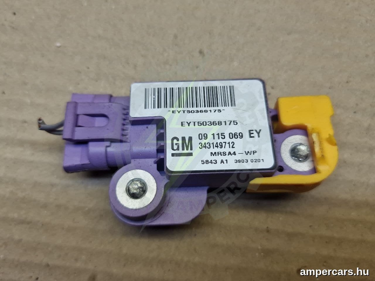 OPEL CORSA C (F08, F68) - Központi Ütközés Érzékelő