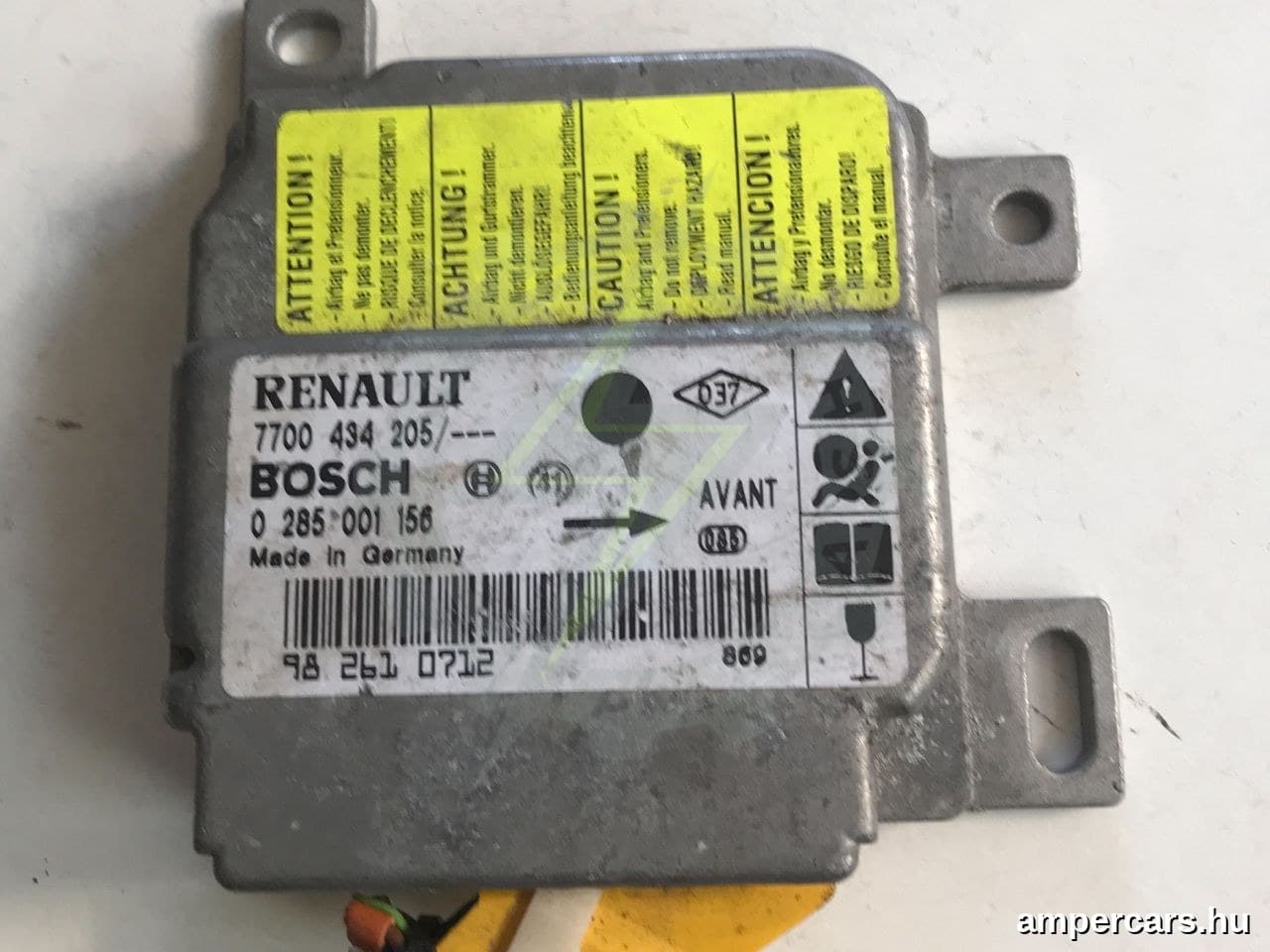 RENAULT MEGANE I (BA0/1_) - Légzsák Elektronika