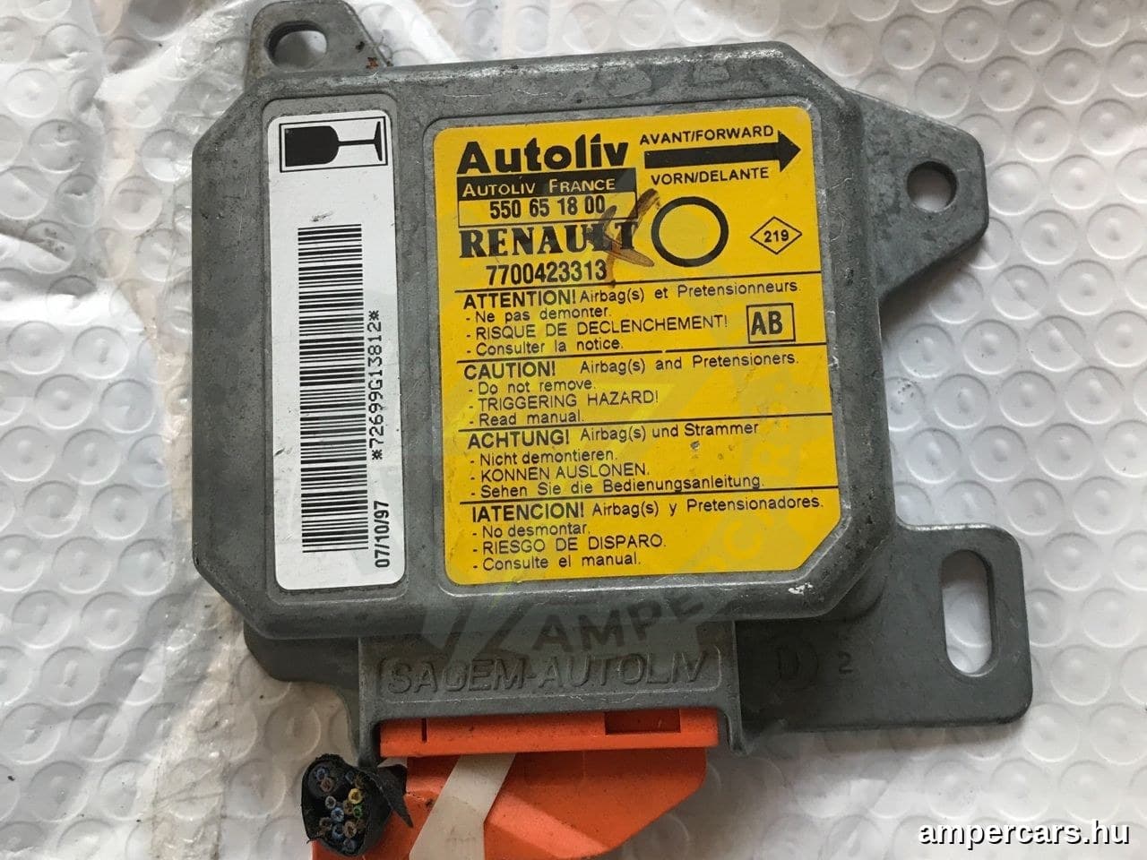 RENAULT TWINGO I (C06_) - Légzsák Elektronika