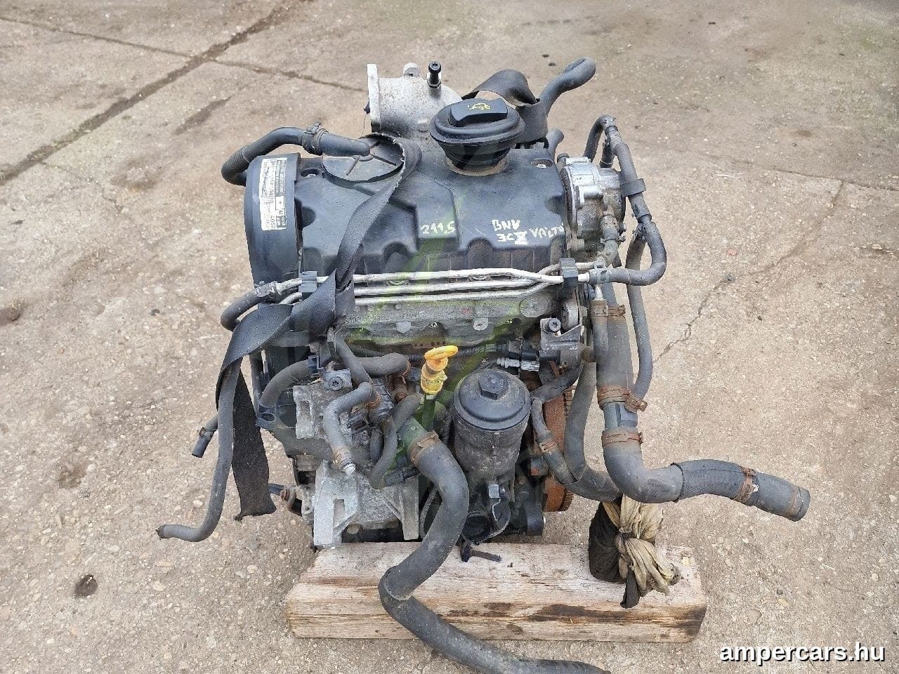 SKODA FABIA II (5J) - Motor (Fűzött blokk hengerfejjel)