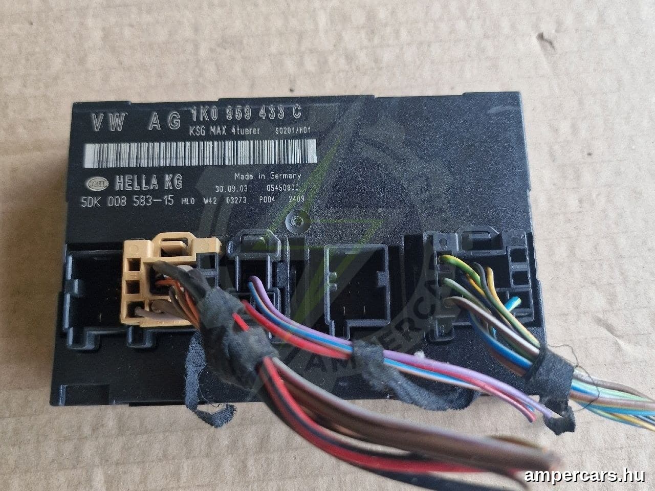 VW GOLF V (1K1) - Komfort Elektronika