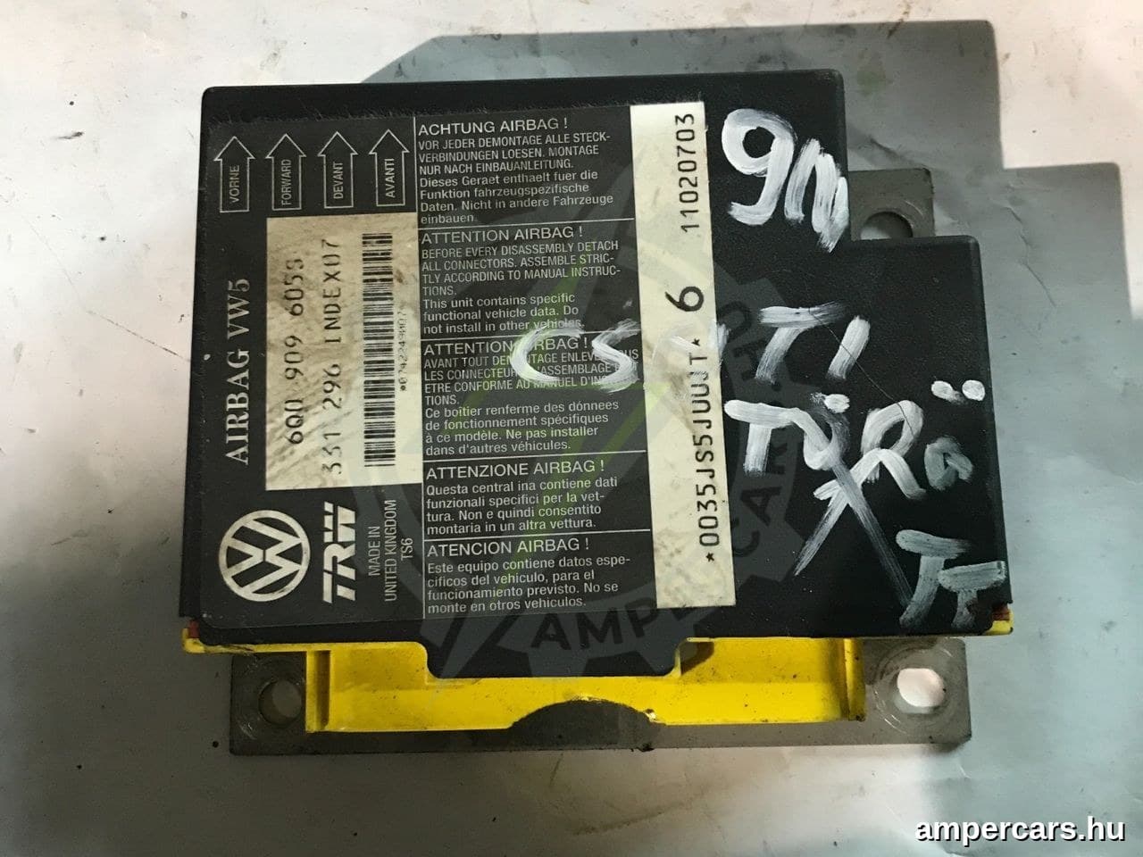 VW POLO (9N_) - Légzsák Elektronika