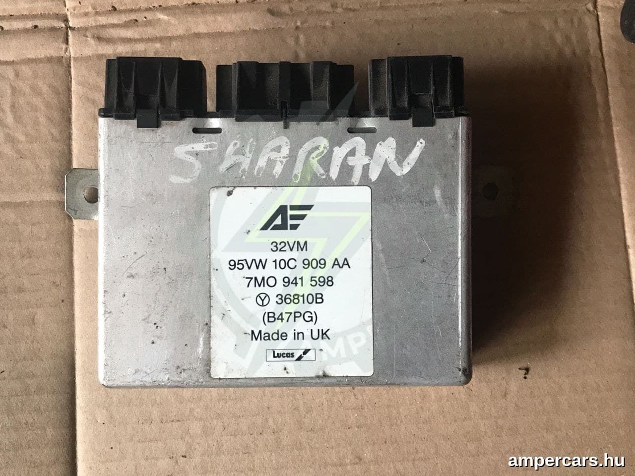 VW SHARAN (7M8, 7M9, 7M6) - Komfort Elektronika